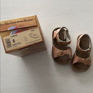 Saltwater toddler sandals